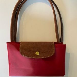 Large Longchamp Le Pliage nylon tote bag